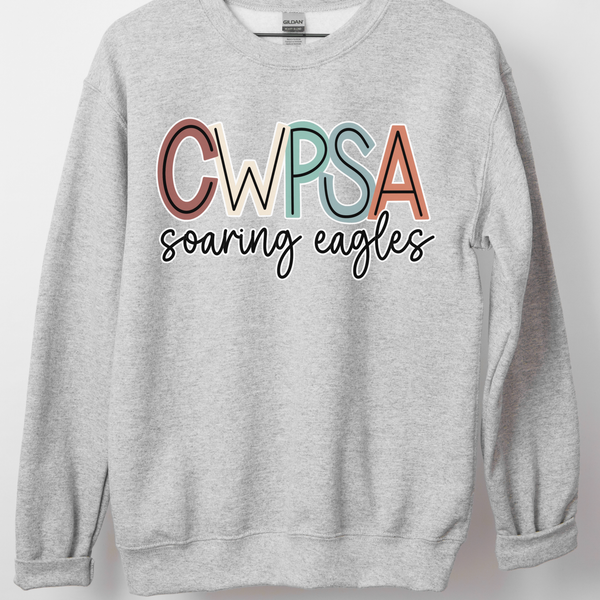 CWPSA 3 - Boho Ash Fleece Crewneck Sweatshirt ADULT