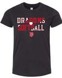 Dragons Softball 2023 Youth & Toddler Triblend T-Shirt