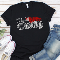 Dragon Wrestling * Glitter* T-Shirt