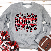 Dragons Leopard “Glitter” (Sweatshirt & Tee Options)