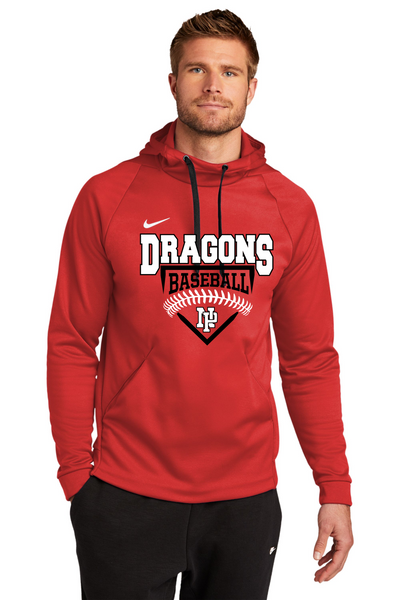 Dragons Baseball 2022 Nike Therma-FIT Pullover Fleece Hoodie