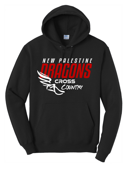 DRAGONS XC Hooded Sweatshirt (Black)