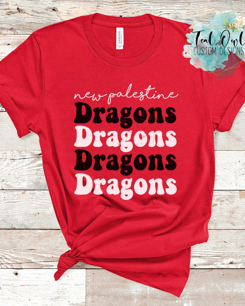 Dragons Retro Tee ADULT & YOUTH