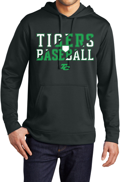 TC Tigers Baseball 2023 Performance Fleece Pullover Hooded Sweatshirt
