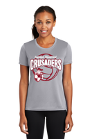 SMHS Volleyball Ladies Performance Tee (SILVER)