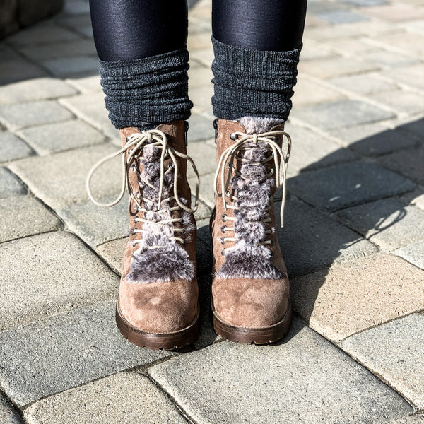 Farrah Lace-Up Boots - Very G