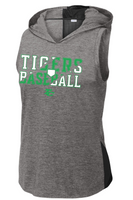 TC Tigers Baseball 2023 Ladies Tri-Blend Wicking Draft Hoodie Tank